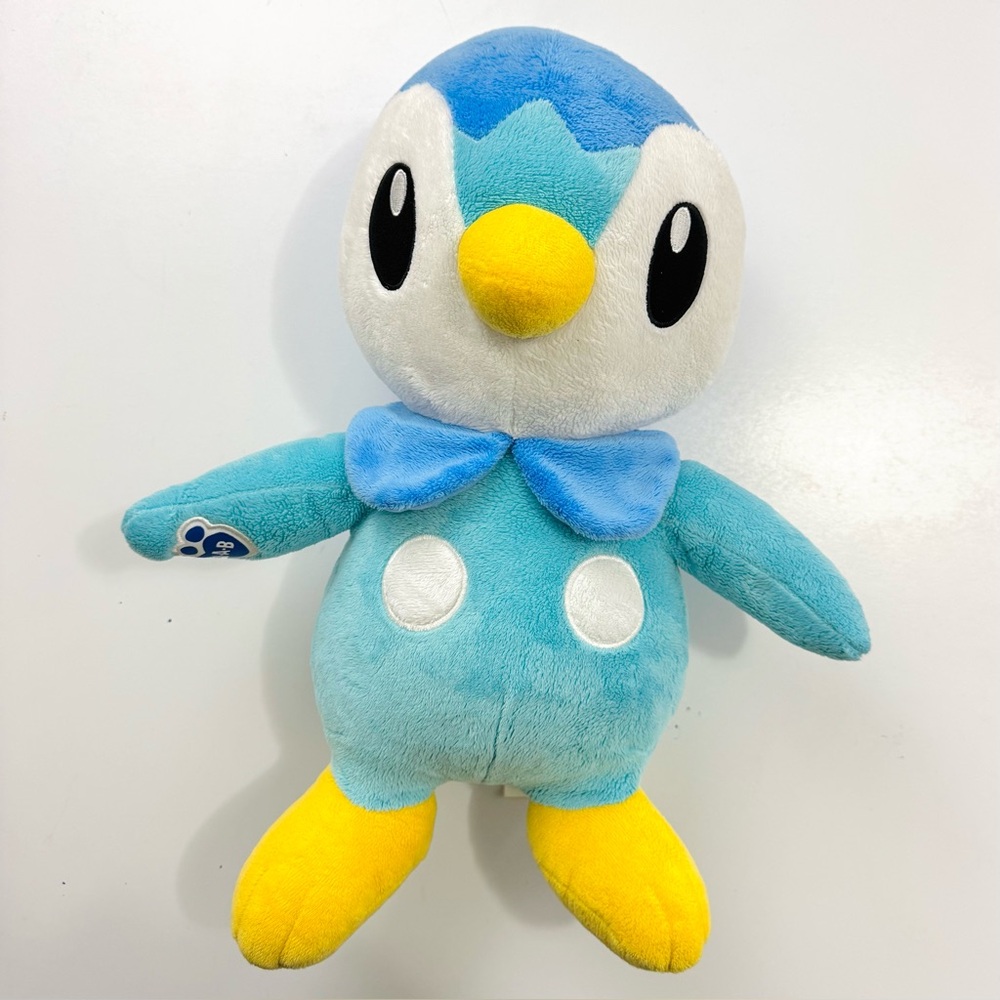 Build a Bear Workshop BAB 18” Pokemon Piplup Blue Penguin Stuff Animal Plushie